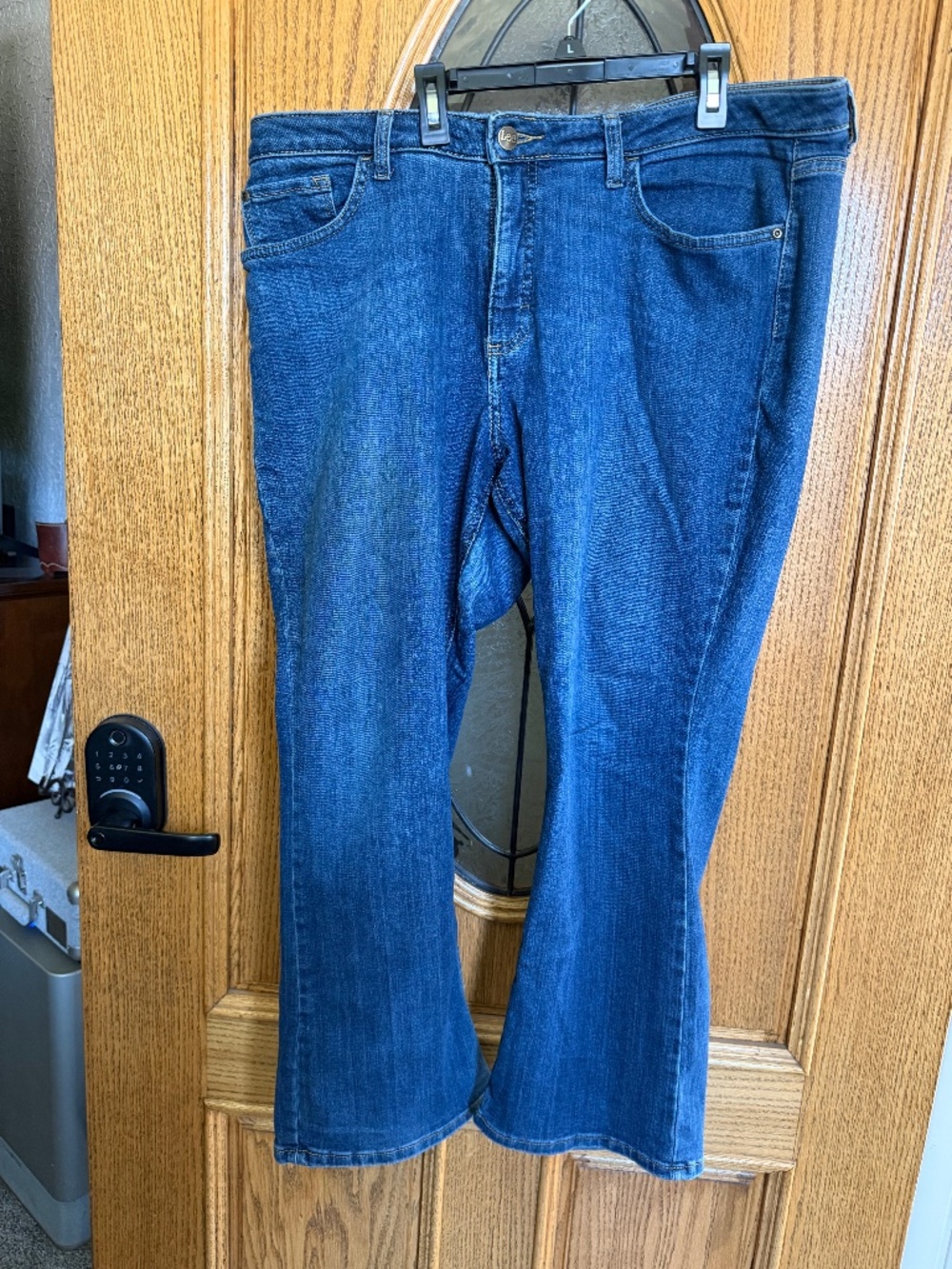 Lee blue bootcut jeans Size 18